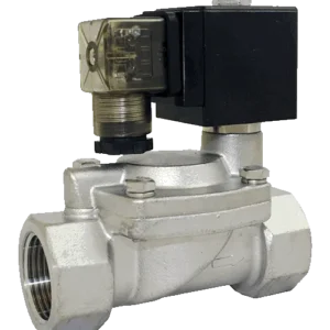 Slow Closing, Anti Water Hammer Solenoid Valve Specifications and Dimensions: 2D150-500-2DS150-500 Series
