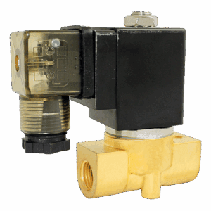 Solenoid Valve Specifications and Dimensions: 2W025-050 Series